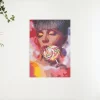 Schilderen op nummer – Vrouw met een lolly – SEOS Shop ®