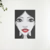 Schilderen op nummer – Vrouw met rode lippen – SEOS Shop ®