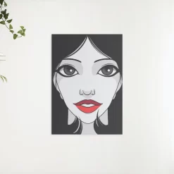 Schilderen op nummer – Vrouw met rode lippen – SEOS Shop ®