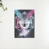 Schilderen op nummer – Wolf in de ruimte – SEOS Shop ®