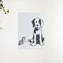 Schilderen op nummer – Zwart-witte hond – SEOS Shop ®