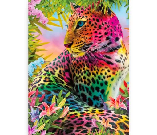 Schilderen op nummer – Luipaard gekleurd – SEOS Shop ®