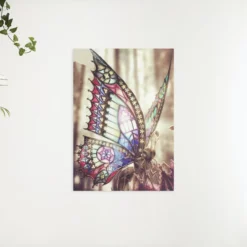 Schilderen op nummer – Gekleurde vlinder in de zon – SEOS Shop ®