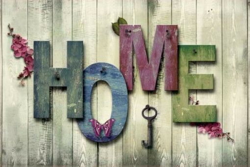 Schilderen op nummer – Home met vlinder en sleutel – SEOS Shop ®