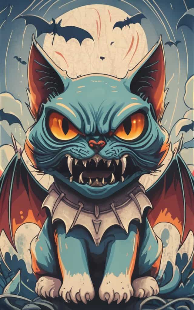 Schilderen op nummer – Vampier Kat – SEOS Shop ®