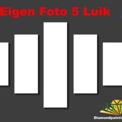 Schilderen op nummer – 5 Luik – Upload je eigen foto – SEOS Shop ®