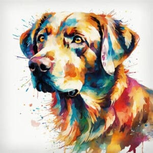 schilderen op nummer honden nog meer kleuren