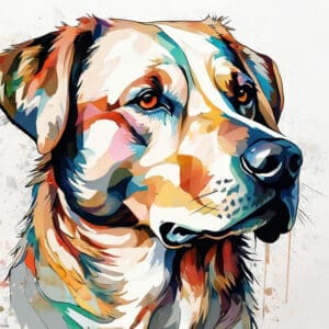 schilderen op nummer honden.jpeg kleuren