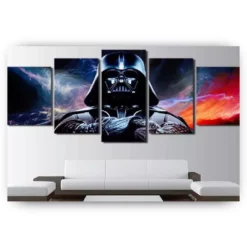 Schilderen op nummer – Darth Vader Star Wars 5 luik – SEOS Shop ®