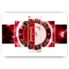 Schilderen op nummer – Feyenoord logo 5 luik – SEOS Shop ®