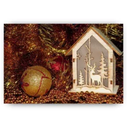 Schilderen op nummer – Gouden kerstbal – SEOS Shop ®