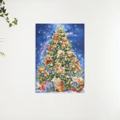 Schilderen op nummer – Kerstboom met beren – SEOS Shop ®