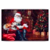 Schilderen op nummer – Kerstman bij rode kerstboom – SEOS Shop ®
