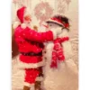 Schilderen op nummer – Kerstman met sneeuwpop – SEOS Shop ®