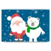 Schilderen op nummer – Kleine kerstman en kleine ijsbeer – SEOS Shop ®