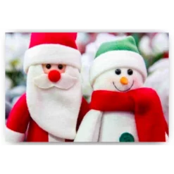Schilderen op nummer – Kleine kerstman en kleine sneeuwpop – SEOS Shop ®