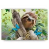 Schilderen op nummer – Luipaard met blauwe Vlinders – SEOS Shop ®