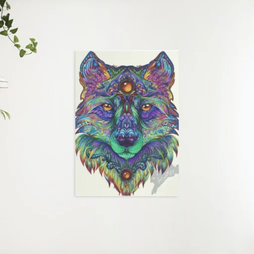 Schilderen op nummer – Mandala Wolf – SEOS Shop ®