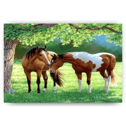 Schilderen op nummer – Paarden onder een boom – SEOS Shop ®