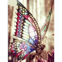 Schilderen op nummer – Prachtige vlinder in de zon – SEOS Shop ®