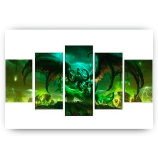 Schilderen op nummer – World Of Warcraft 5 luik – SEOS Shop ®
