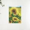 Schilderen op nummer – Zonnebloemen met vlinder – SEOS Shop ®