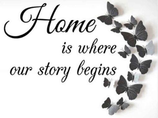 Schilderen op nummer – Home is where our story begins – SEOS Shop ®
