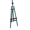 Schilderen op nummer – Schildersezel – Zwart kleur – 172*52 cm – professionele – dennenhout – driepootezel – atelierezel – veldezel – studio ezel | SEOS Shop ® 