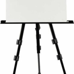 Schilderen op nummer – Schildersezel – Zwarte Verstelbare Schildersezel 175CM in Tas, Standaard Schilderij Driepoot Metaal Lichtgewicht | SEOS Shop ®