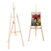 Schilderen op nummer – Schildersezel – hout – Verstelbare Driepootezel – Atelierezel – Veldezel – Studio ezel – Tafelezel – Workstation – Buitenreclame 58×158 cm | SEOS Shop ®