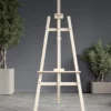 Schilderen op nummer – Schildersezel – massief vuren hout – voor professionele kunstenaars – Product hoogte 170cm | SEOS Shop ®