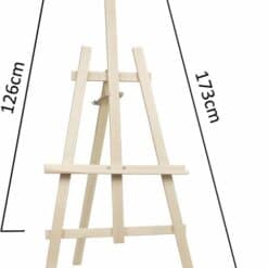 Schilderen op nummer – Schildersezel met hoogteverstelling / Stabiel beukenhout / Natuurlijk ecologisch hout / voor volwassenen en kinderen | SEOS Shop ®