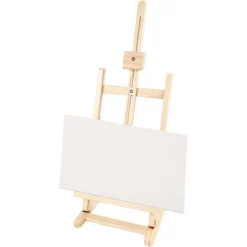 Schilderen op nummer – Schildersezel – Houten schildersezel 76 cm tafelmodel met 10x A3 canvas doeken 30 x 42 cm | SEOS Shop ®