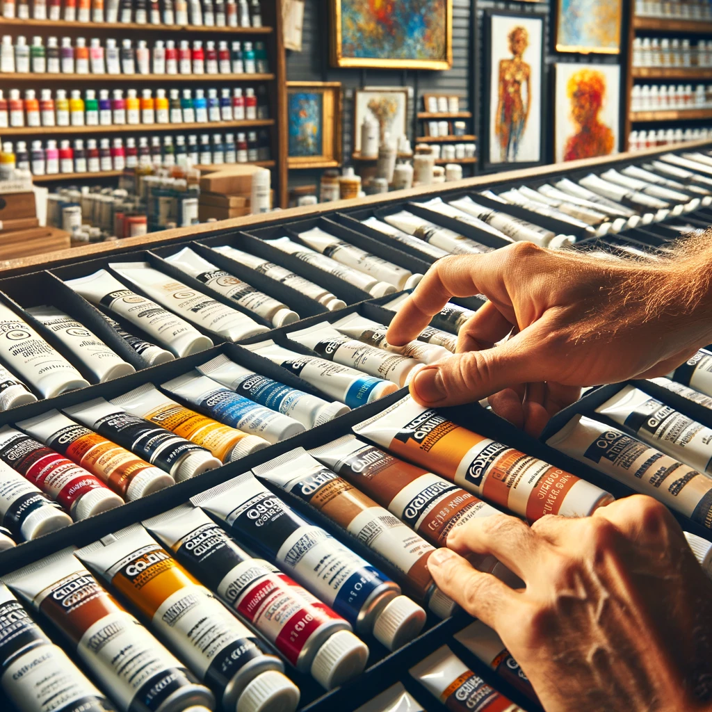 Het belang van pigmentdichtheid en kleurechtheid bij acrylverf.