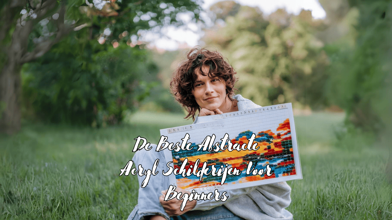 Schilderen op nummer - Abstracte kleuren kopen? Kijk snel