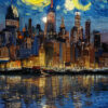 New York Van Gogh Stijl