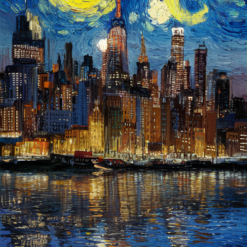 New York Van Gogh Stijl