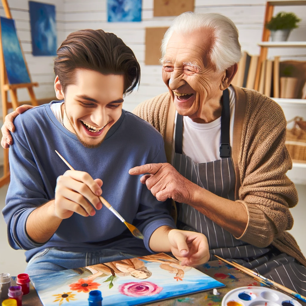 Praktische tips voor het organiseren van een schilderen op nummer project tussen vmbo leerlingen en ouderen
