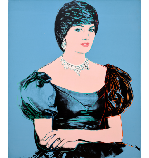 Portret Prinses Diana - Andy Warhol