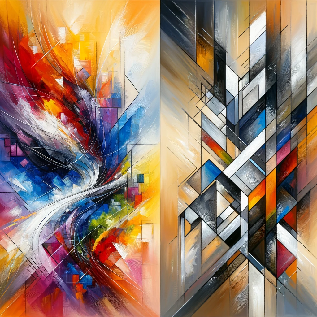 Verschillende stromingen binnen abstracte kunst