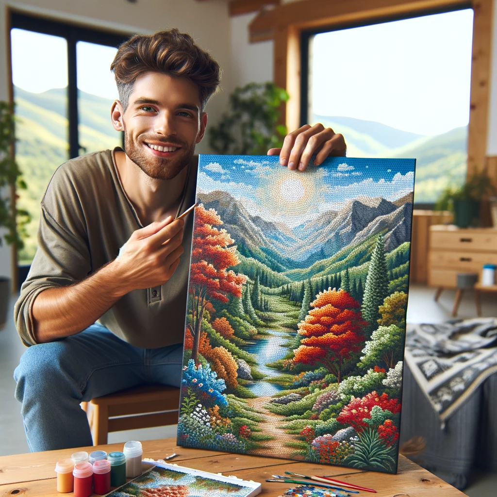 Schilderen Op Nummer Voor Volwassenen – Chimpansee Graffiti Canvas 40x50 Cm, Incl. Verf En Penselen