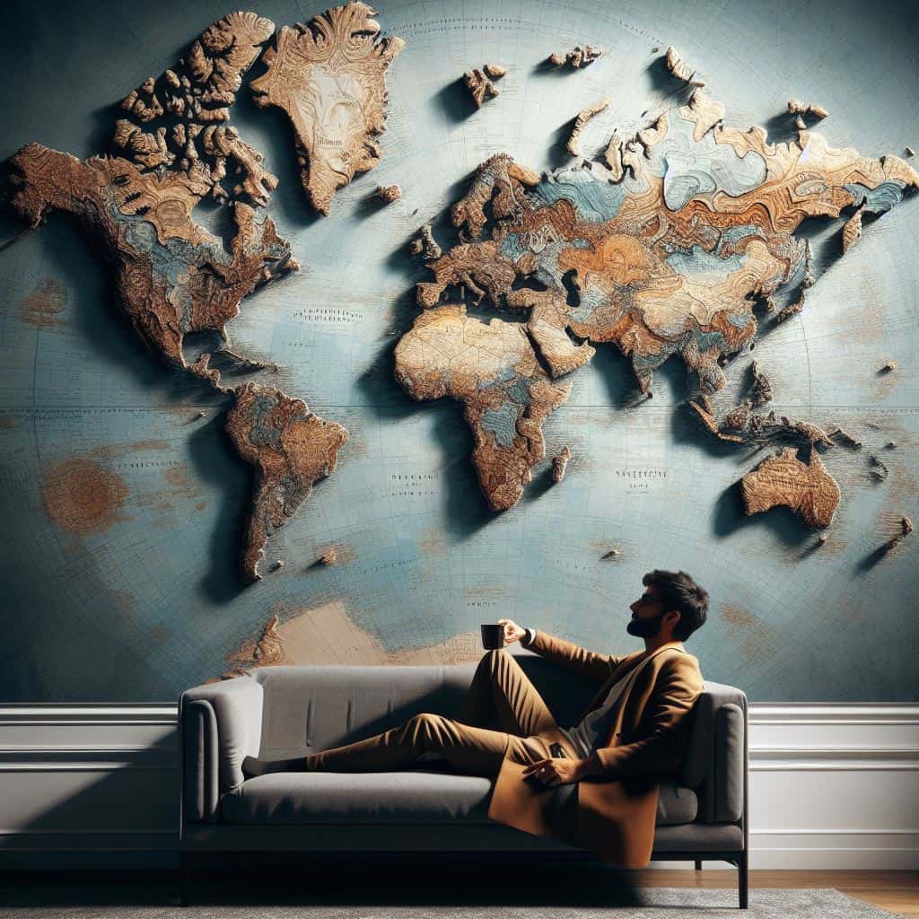 Waar wereldkaart wanddecoratie te kopen en waar op te letten bij het kiezen van een leverancier
