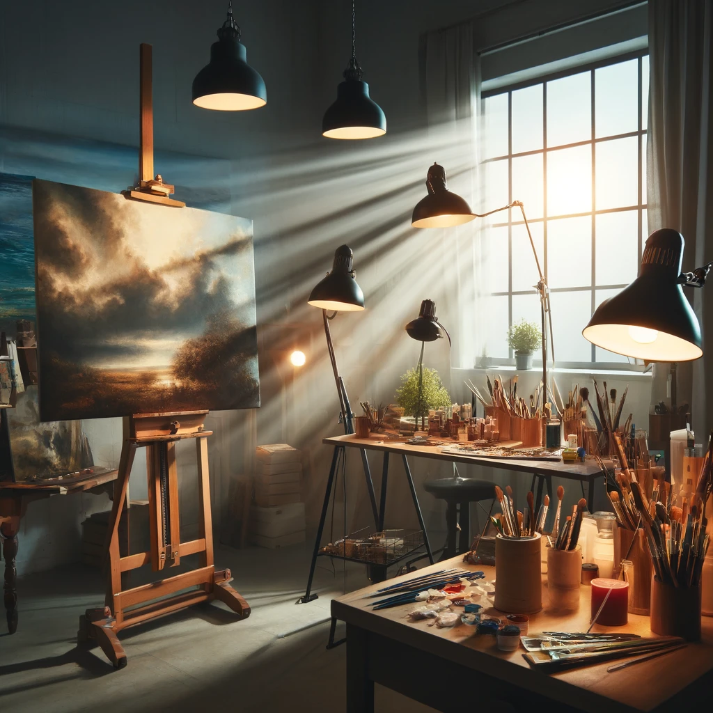 Werken met licht en schaduw