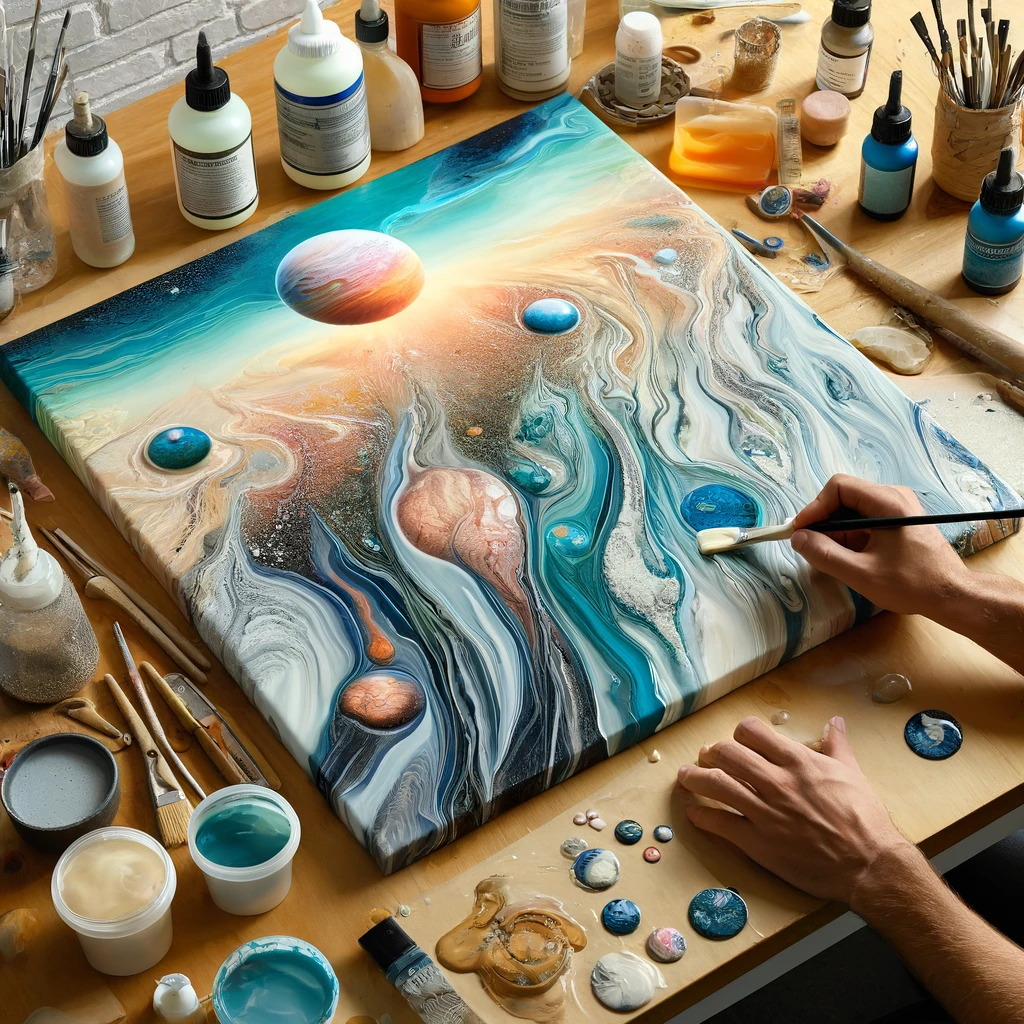 Afwerkingsmogelijkheden voor je acrylverfgieting