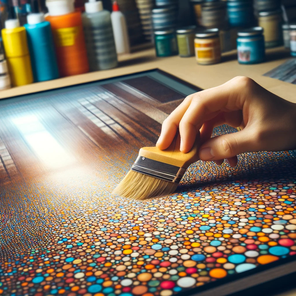 Dot painting als ontspannende activiteit