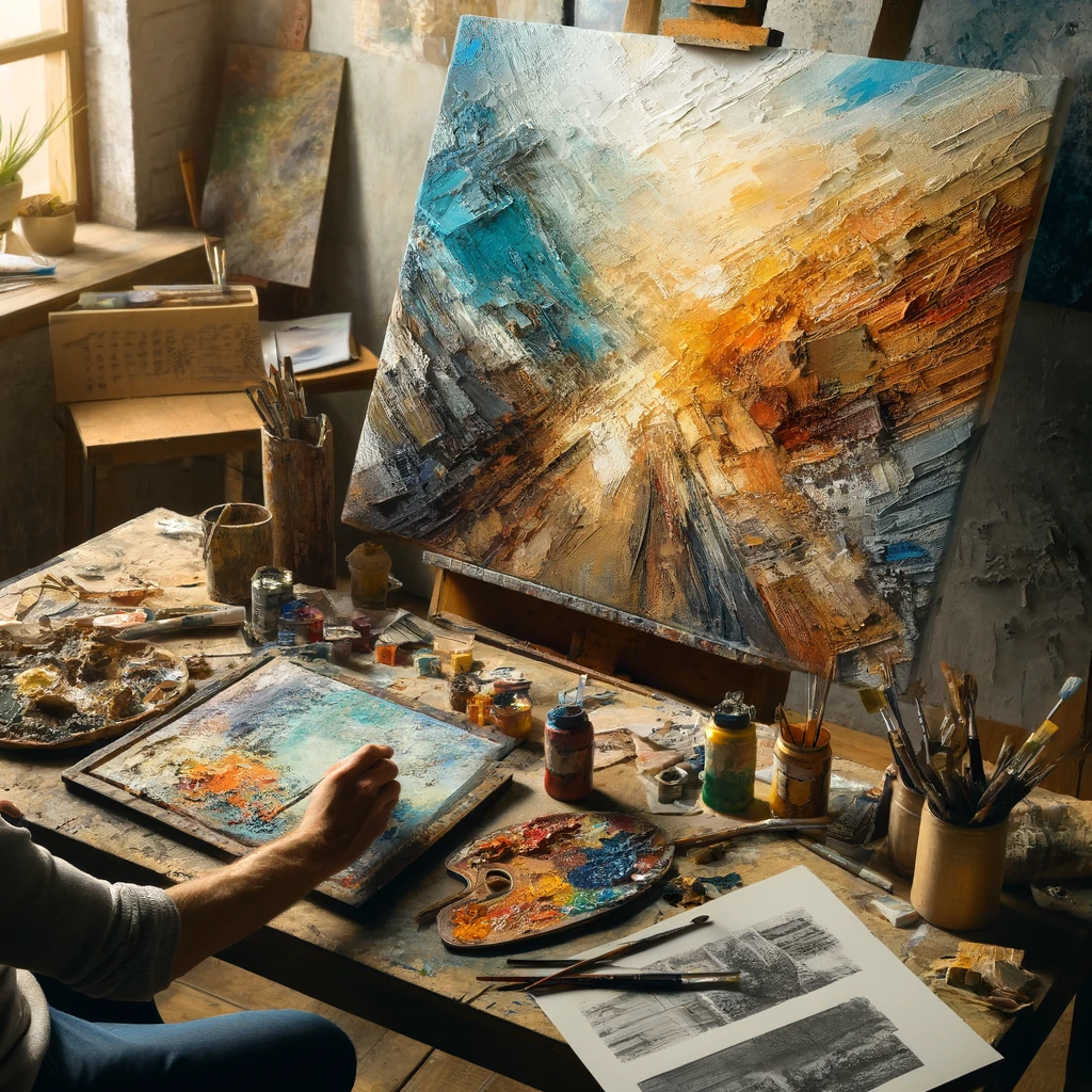 Relief ondergronden voor diepte in⁢ je kunst