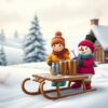 Winterwandeling met warme chocolademelk