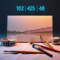Ontspannend Schilderen met Nummers: Kunstkit voor Volwassenen