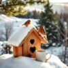 Winterse stilte, warme thee