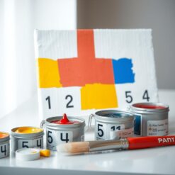 Schilderen met Plezier: Eenvoudige Nummer Kunstset